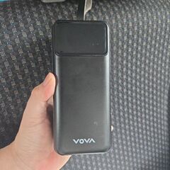 VOVA モバイルバッテリー　ブラック