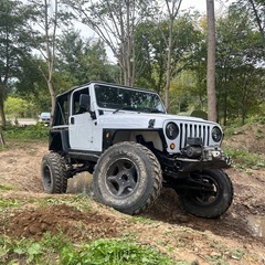 最終値下げ　ジープ　ラングラー　1ナンバー　tj40s 改造多数の画像