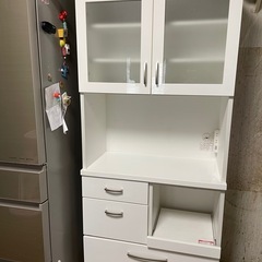 【1/5日処分】ニトリ　食器棚 の画像