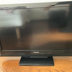 取引中32型液晶テレビREGZAの画像