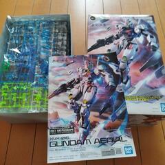 ガンダム　プラモデル　水星の魔女　1番くじA賞　ガンダムエアリアル　ソリッドクリアの画像