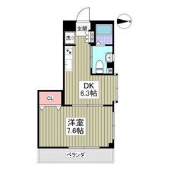 初期費用8万円パック⭐️敷・礼・仲0円⭐️フリーレント1ヵ月！⭐...