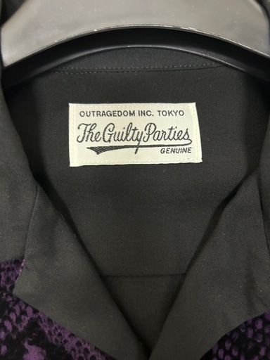 WACKO MARIA TWO-TONE 50'S SHIRT