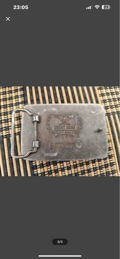 クリームソーダバックル