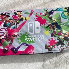 Nintendo Switch 本体箱  スプラトゥーン2 エディション 空箱の画像