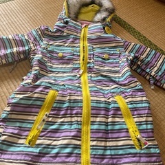 ★スノボ　ウェアセット　シスタージェイ　Sサイズ　ビーニー付き　一度着用　ゴーグルポケットあり　スノーガードあり　腕脇下蒸れ防止など機能たくさん★の画像