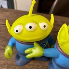 リトルグリーンメン3体の画像