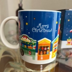 クリスマスマグカップ　銀座コージーコーナー 非売品　8×8.8センチの画像