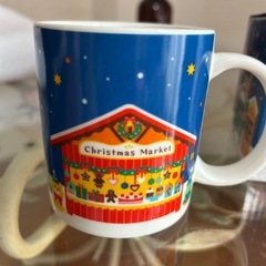 クリスマスマグカップ　銀座コージーコーナー 非売品　8×8.8センチの画像