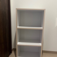 ニトリ　白　棚