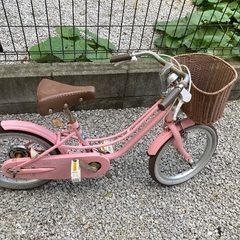 16インチ　女児用自転車