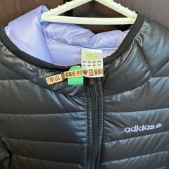 クリーニング済み美品★アディダスダウンコート　adidasNEOレーベルの画像