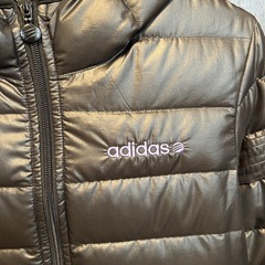 クリーニング済み美品★アディダスダウンコート　adidasNEOレーベルの画像