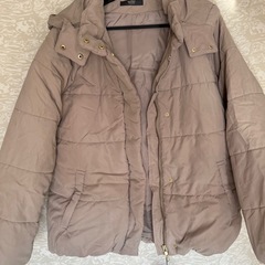 新品タグ ベージュ モカ 中綿 ジャンパー Ｍ