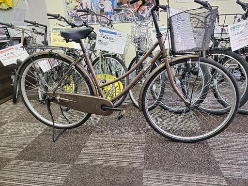 【中古】自転車 ママチャリ 軽快車 27型 27インチ