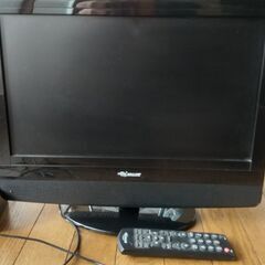 １９インチ液晶テレビ、差し上げます。