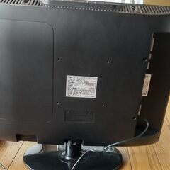 １９インチ液晶テレビ、差し上げます。の画像