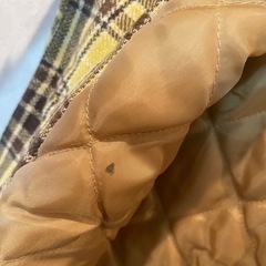 チェック ロングコート  アウター　の画像