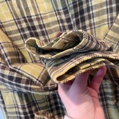 チェック ロングコート  アウター　の画像