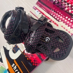 ★グレイ　ダブルキャンバー　143   ボードケース付き　ビンディング付き　の画像