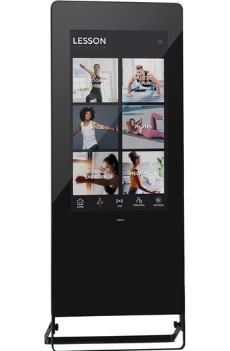 MIRROR FIT.(ミラーフィット) 【サブスク2年間契約条件プラン】スマートミラー オンラインフィットネス 全身鏡 宅トレ ジム トレーニング フィットネス スマートデバイス スマートルーム