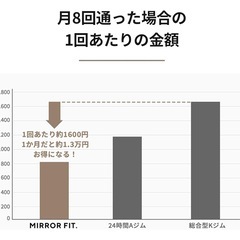 MIRROR FIT.(ミラーフィット) 【サブスク2年間契約条件プラン】スマートミラー オンラインフィットネス 全身鏡 宅トレ ジム トレーニング フィットネス スマートデバイス スマートルームの画像