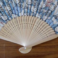 【最終値下げ】ハローキティ扇子　JTY2161の画像