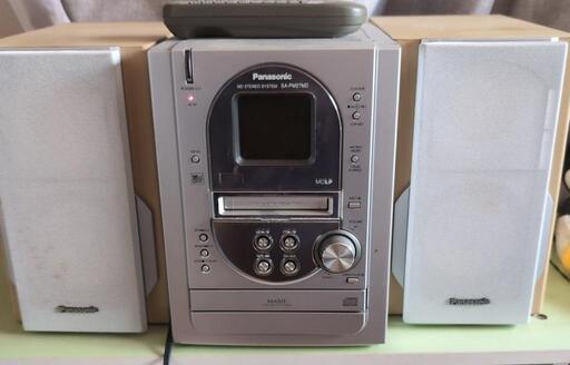 Panasonic　パナソニック　コンポ