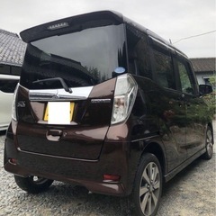 車検付き‼️ekスペースカスタム　ターボ　Bluetooth  ナビ　バックカメラ　デイズルークス　 の画像
