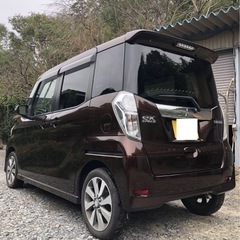 車検付き‼️ekスペースカスタム　ターボ　Bluetooth  ナビ　バックカメラ　デイズルークス　 の画像