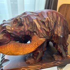 熊の置物の画像