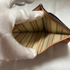 シーカンパニー【未使用】ブラウンレザー パスケース ストラップ付きの画像