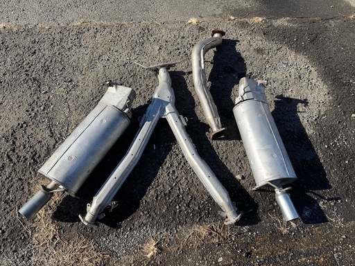 超希少　FC3S 後期　純正マフラー　綺麗　RX-7 ノーマルマフラー