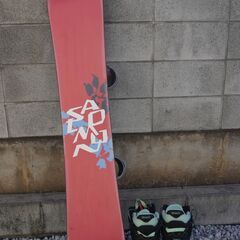 SALE!!! サロモンボード 147CM バートンブーツ 24...