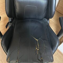 【取引相手決定】【無料/引取り限定】GTPLYERシリーズ GTP920-BLACK ゲーミングチェア 椅子の画像