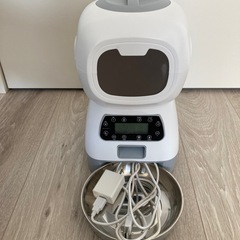 （ジャンク）ペット　エサ　自動給餌機