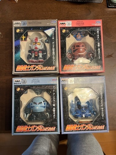 機動戦士ガンダム MS合金Ⅱ 4種セット