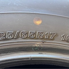 中古夏タイヤ 4本　ブリヂストンALENZA001 225/65R17短距離の画像