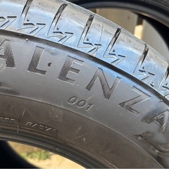 中古夏タイヤ 4本　ブリヂストンALENZA001 225/65R17短距離の画像