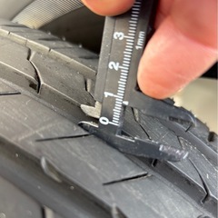 中古夏タイヤ 4本　ブリヂストンALENZA001 225/65R17短距離の画像