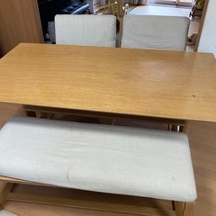 ダイニングテーブル　無印良品の画像