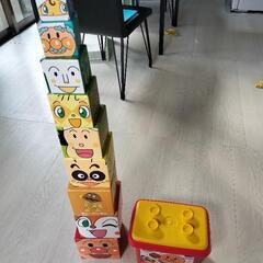 アンパンマンブロック　アンパンマン積み木セット　知育の画像