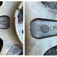 バリ山　VOXY NOAHなどミニバンに★　スタッドレス　195/65R15　アルミホイール　4本セット　グッドイヤー ICE NAVI 7 の画像