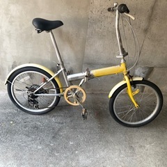 アサヒサイクル 折りたたみ自転車(自転車)の中古が安い！激安で譲ります・無料であげます｜ジモティー