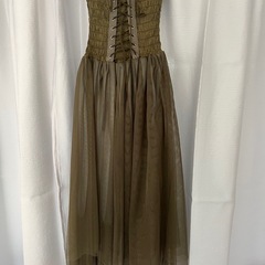 アナ風ワンピース
