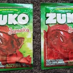 メキシコの味！　4リットルの　ハマイカ　ジュース　２個のサシェ　...