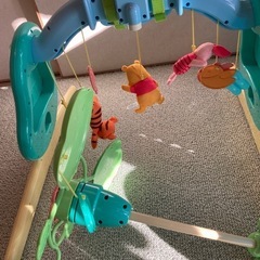 タカラトミー(TAKARA TOMY) ディズニー ベビートイ くまのプーさん えらべる回転 6WAYジムにへんしんメリー マルチカラーの画像