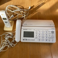 パナソニック家庭用FAX電話器