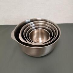 ステンレスボウル　5個組
