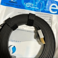 未使用　 CAT8 LANケーブル 3m イーサネット コネクターの画像